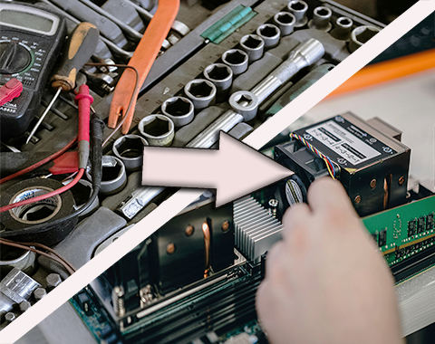 Illustration pour mon passage de la mécanique industrielle à l'informatique